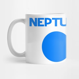 Neptune in Blue Mug